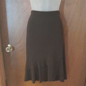 Cato Brown Midi Skirt